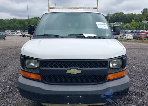 2009 Chevrolet Express 2500 Work Van from USA, damaged, VIN 1GCGG25C591130050